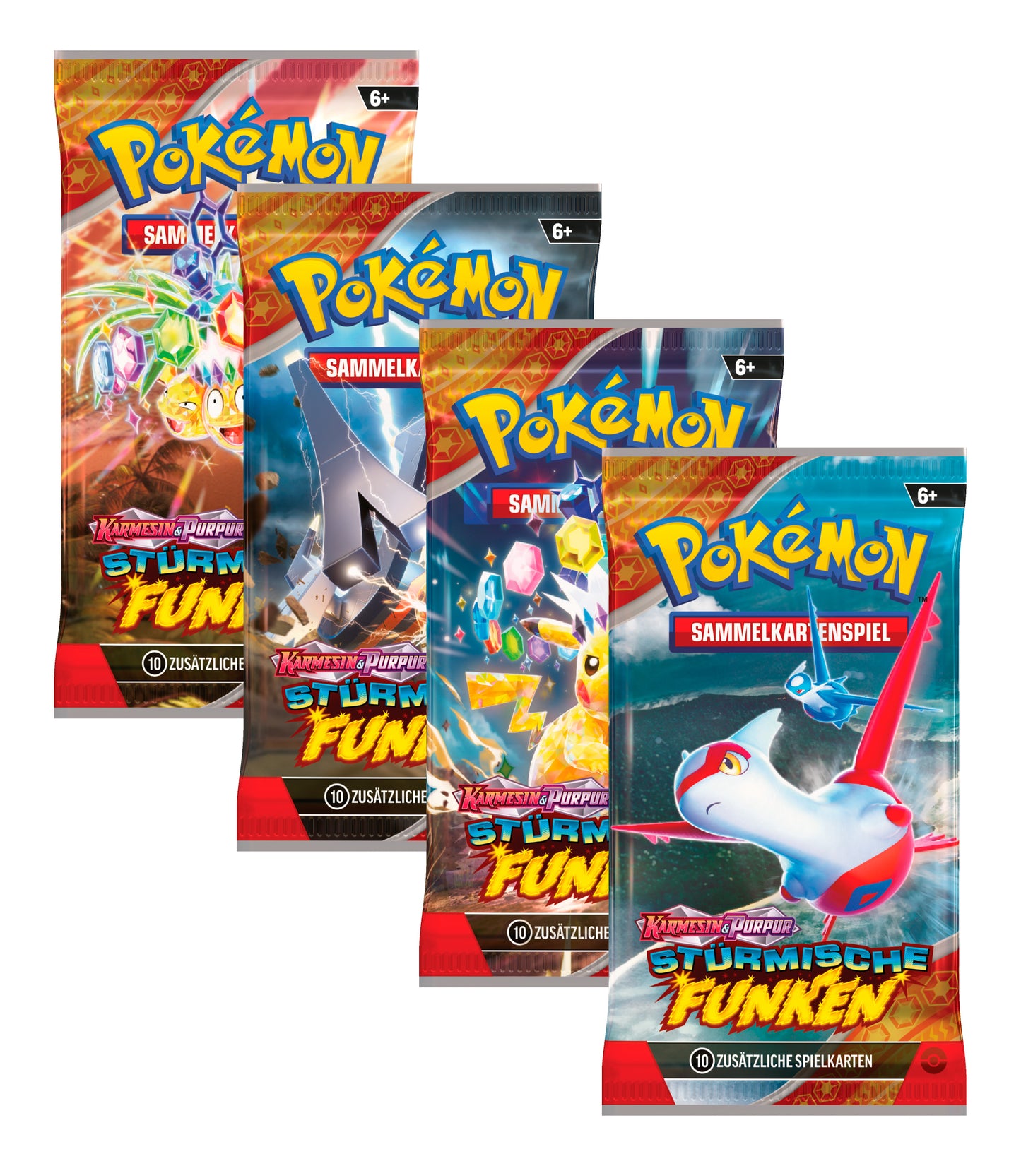 Pokémon - Karmesin & Purpur - Stürmische Funken Booster DE