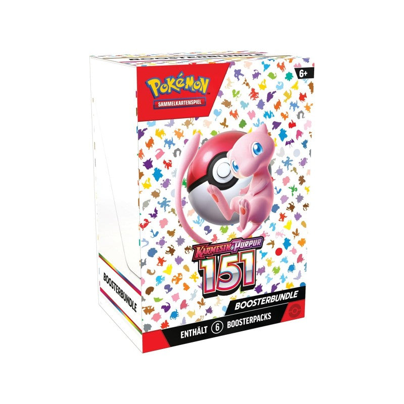 Pokémon - Karmesin & Purpur - 151 Booster Bundle DE
