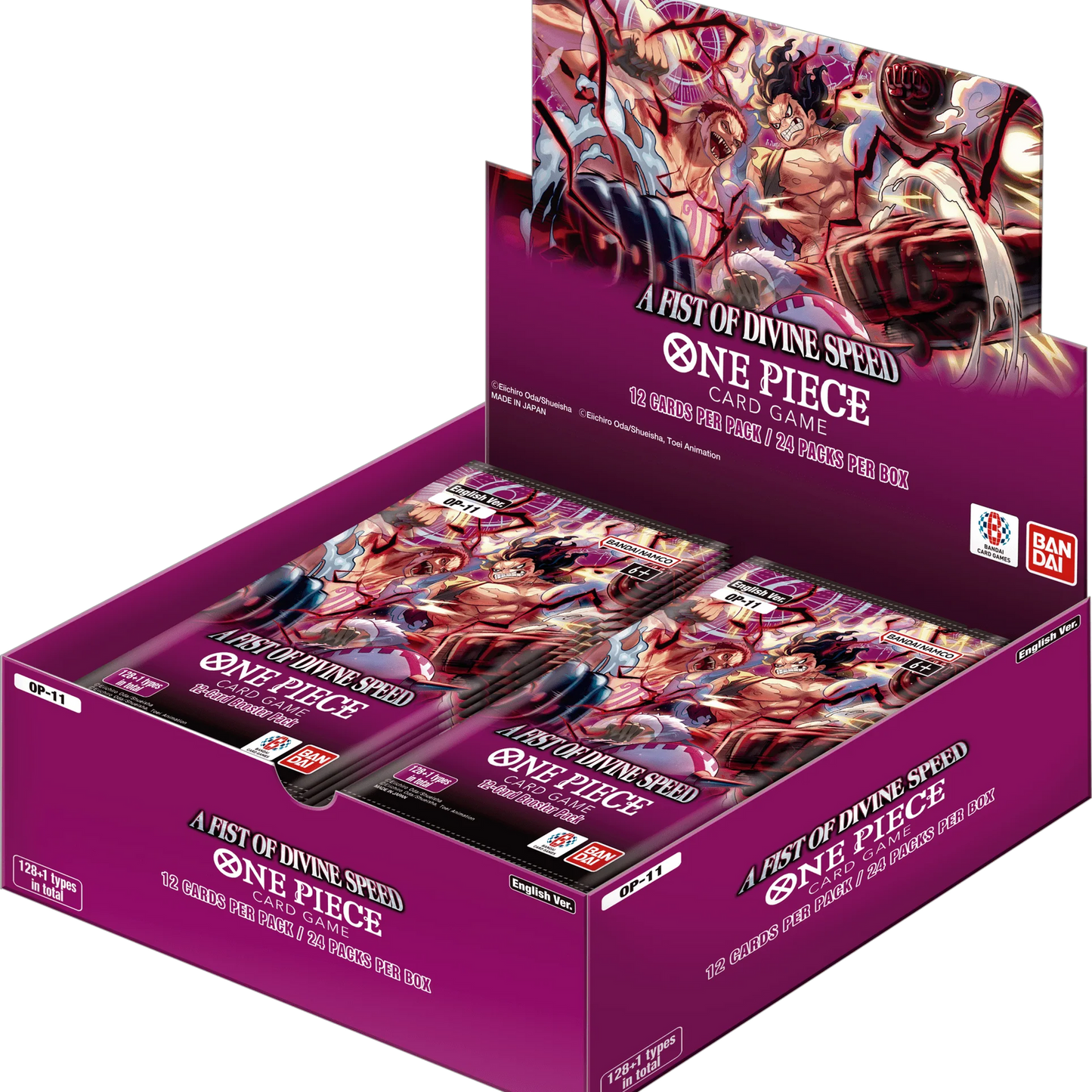 One Piece - A Fist of Divine Speed OP-11 Display EN