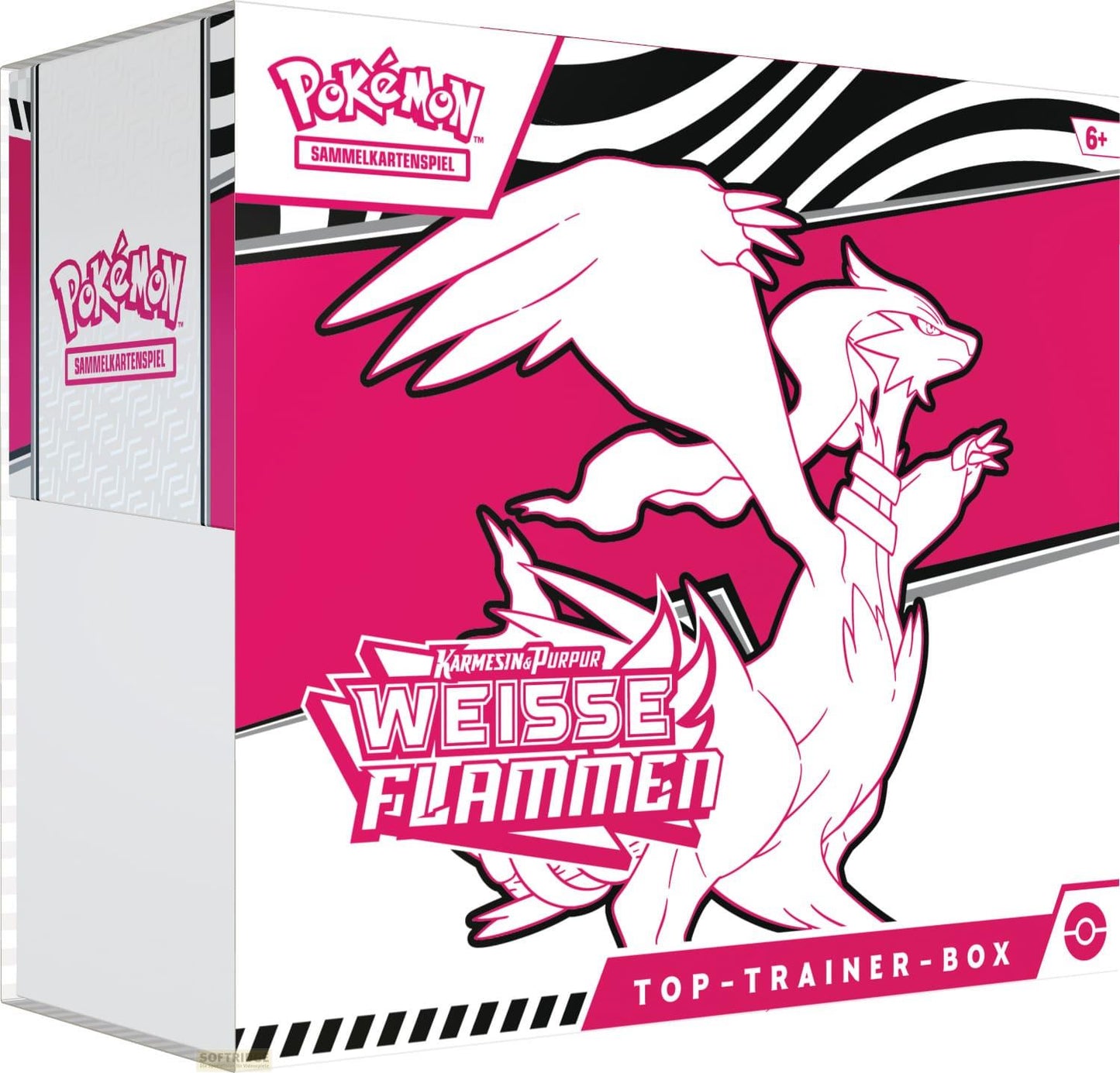 Pokémon - Karmesin & Purpur - Weisse Flammen Top-Trainer-Box DE