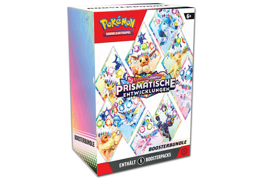 Pokémon - Karmesin & Purpur - Prismatische Entwicklungen Booster Bundle DE