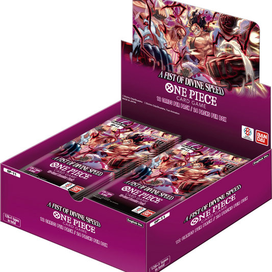 One Piece - A Fist of Divine Speed OP-11 Display EN