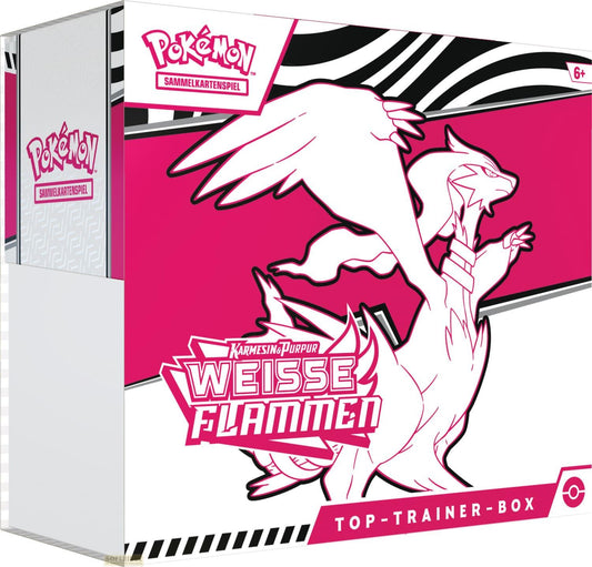 Pokémon - Karmesin & Purpur - Weisse Flammen Top-Trainer-Box DE